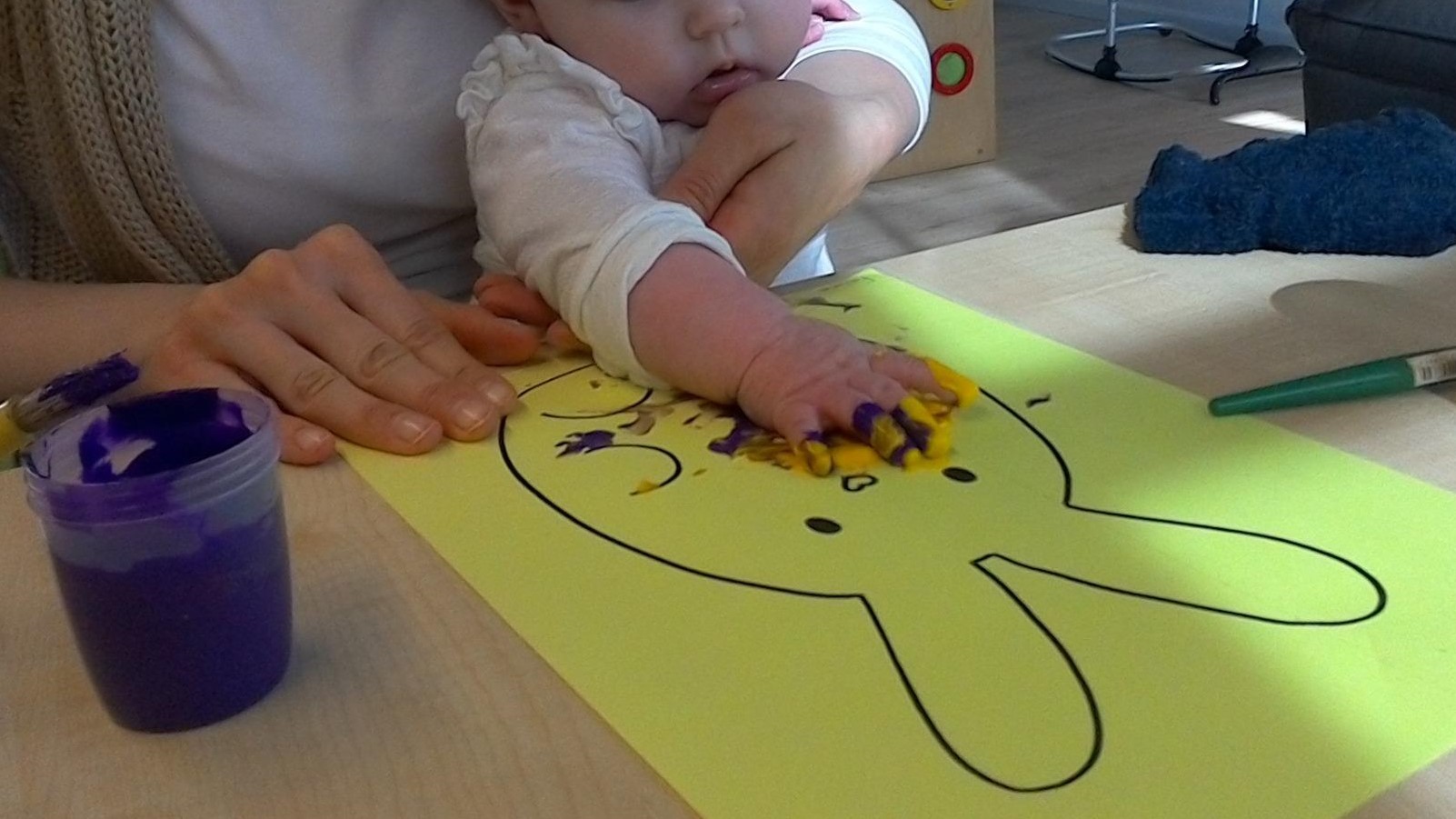 Verwonderlijk Paas-knutselen bij de baby's | Kinderopvang Het Kuikentje Arnhem FX-17
